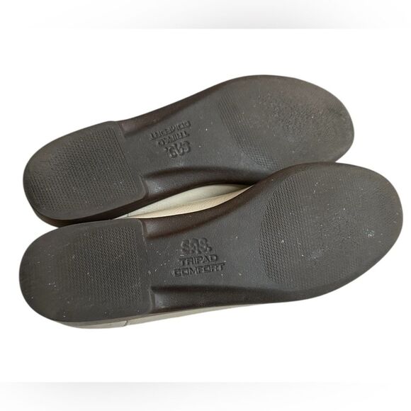 SAS Metro Horsebit Loafer Size 8N Bone Color Patent Leather. - Picture 6 of 9